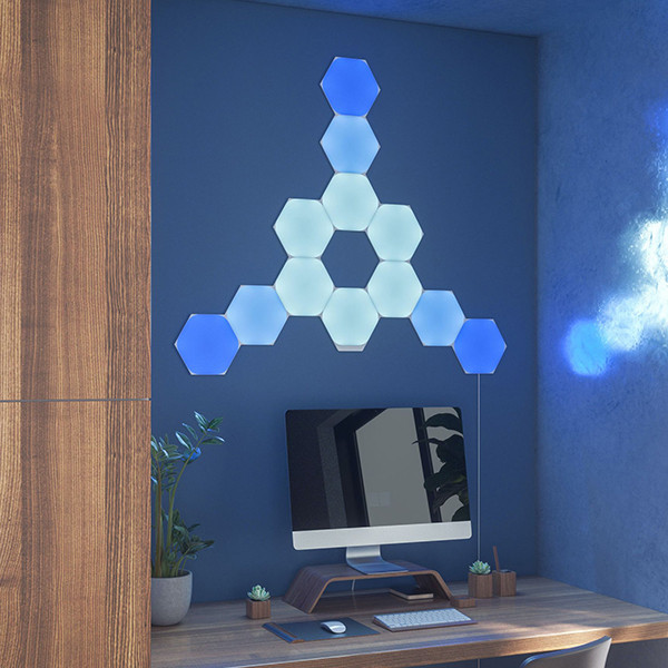 け*む様 Nanoleaf Shapes - Hexagons Smarter Nanoleaf Shapes – Hexagons Smarter Kit (9 panelen) - Apple (NL)